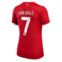 Liverpool Luis Diaz #7 Hjemmedrakt Dame 2023-24 Kortermet